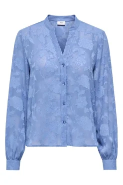 JDY grace L/S V-Neck Shirt 4846228 Ebb And Flow