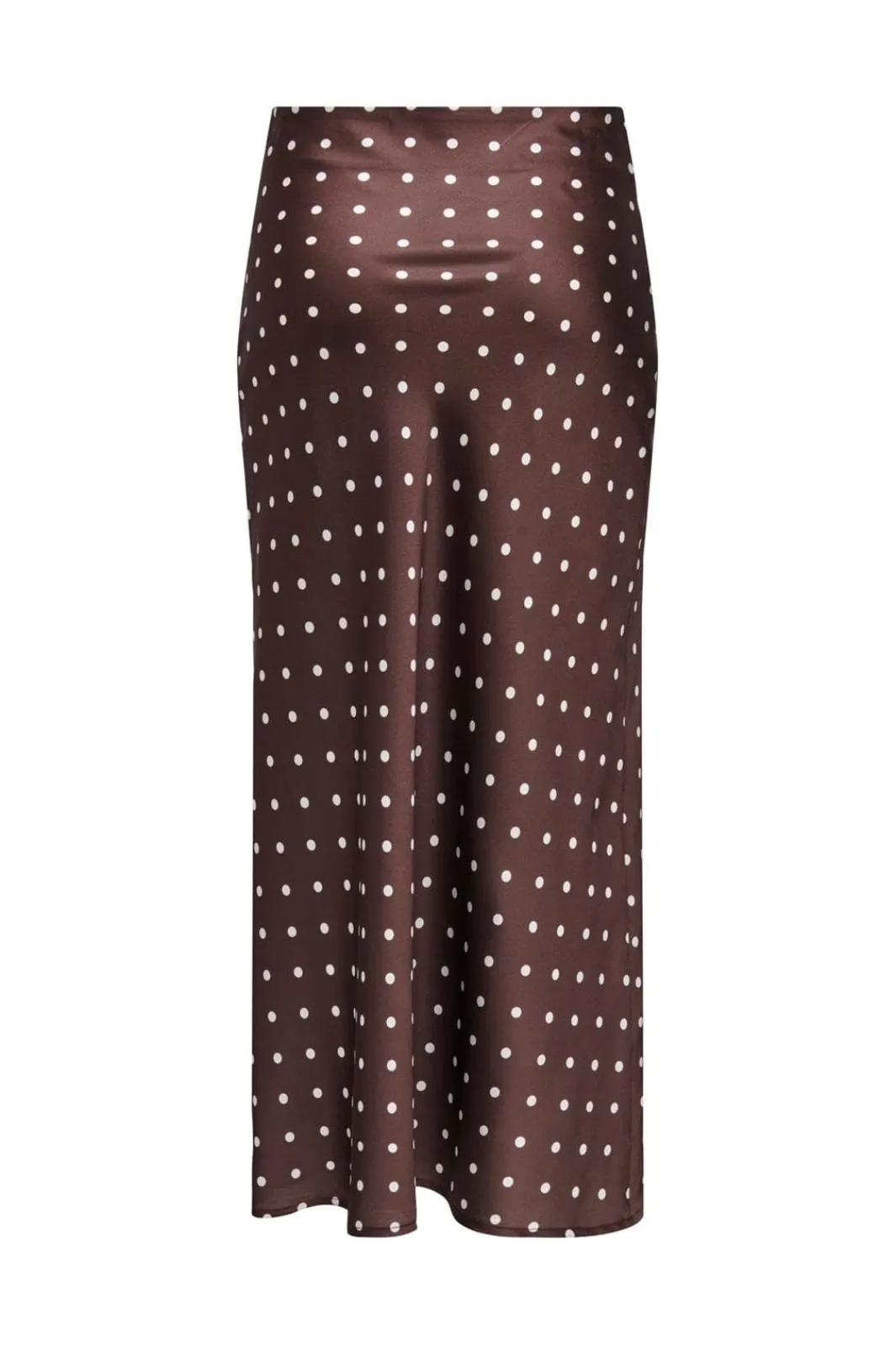 Online JDY hailey Satin Midi Skirt 5082864 Puce Ecru Dots
