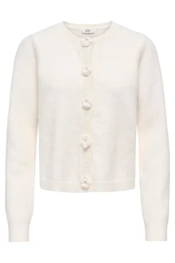 Discount JDY haylee L/S Flower Cardigan Knt 5025997 Antique White Melange