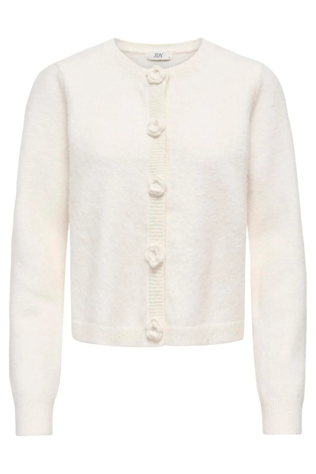 Discount JDY haylee L/S Flower Cardigan Knt 5025997 Antique White Melange