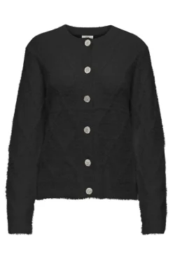 New JDY jayla L/S O-Neck Cardigan Knt 4931939 Black