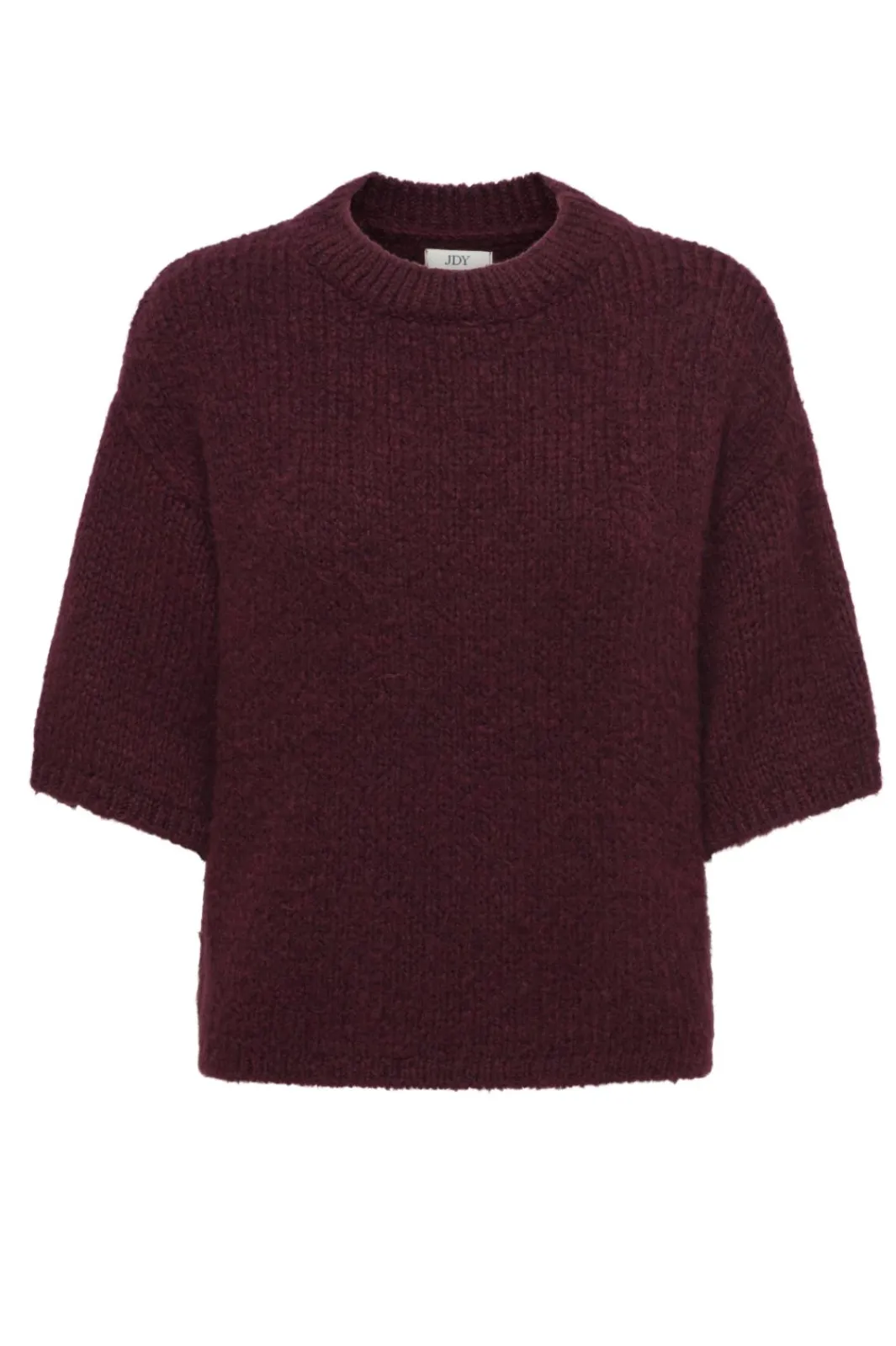 Sale JDY linea S/S Pullover O-Neck Knt 4993961 Tawny Port