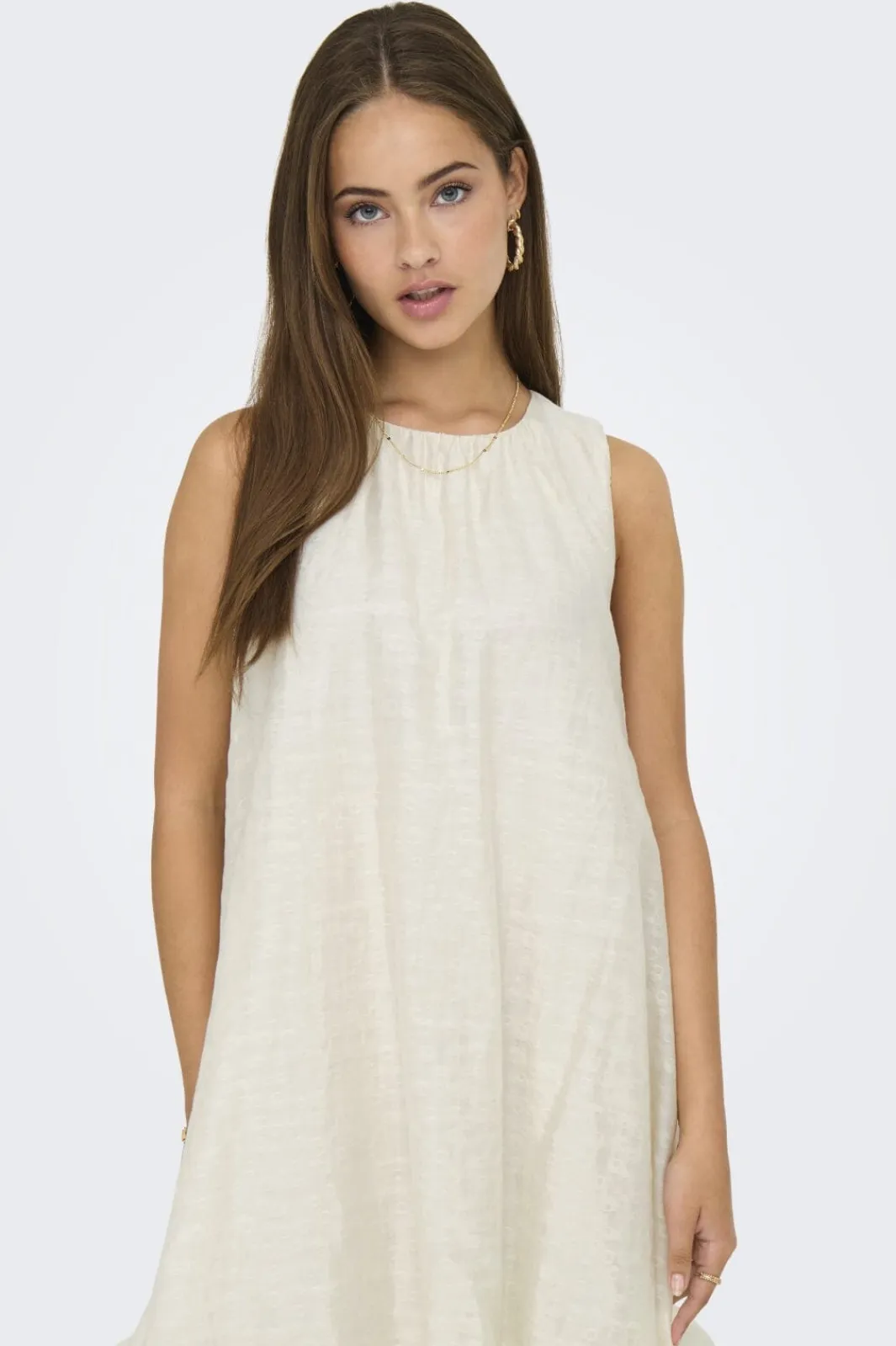 Hot JDY lucca S/L Bubblehem Dress 4893775 Birch