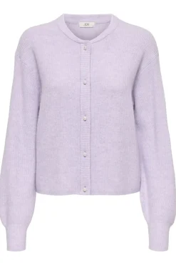 Sale JDY lumi Life L/S Button Cardiga Knt 5010966 Pastel Lilac Melange