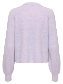 Sale JDY lumi Life L/S Button Cardiga Knt 5010966 Pastel Lilac Melange