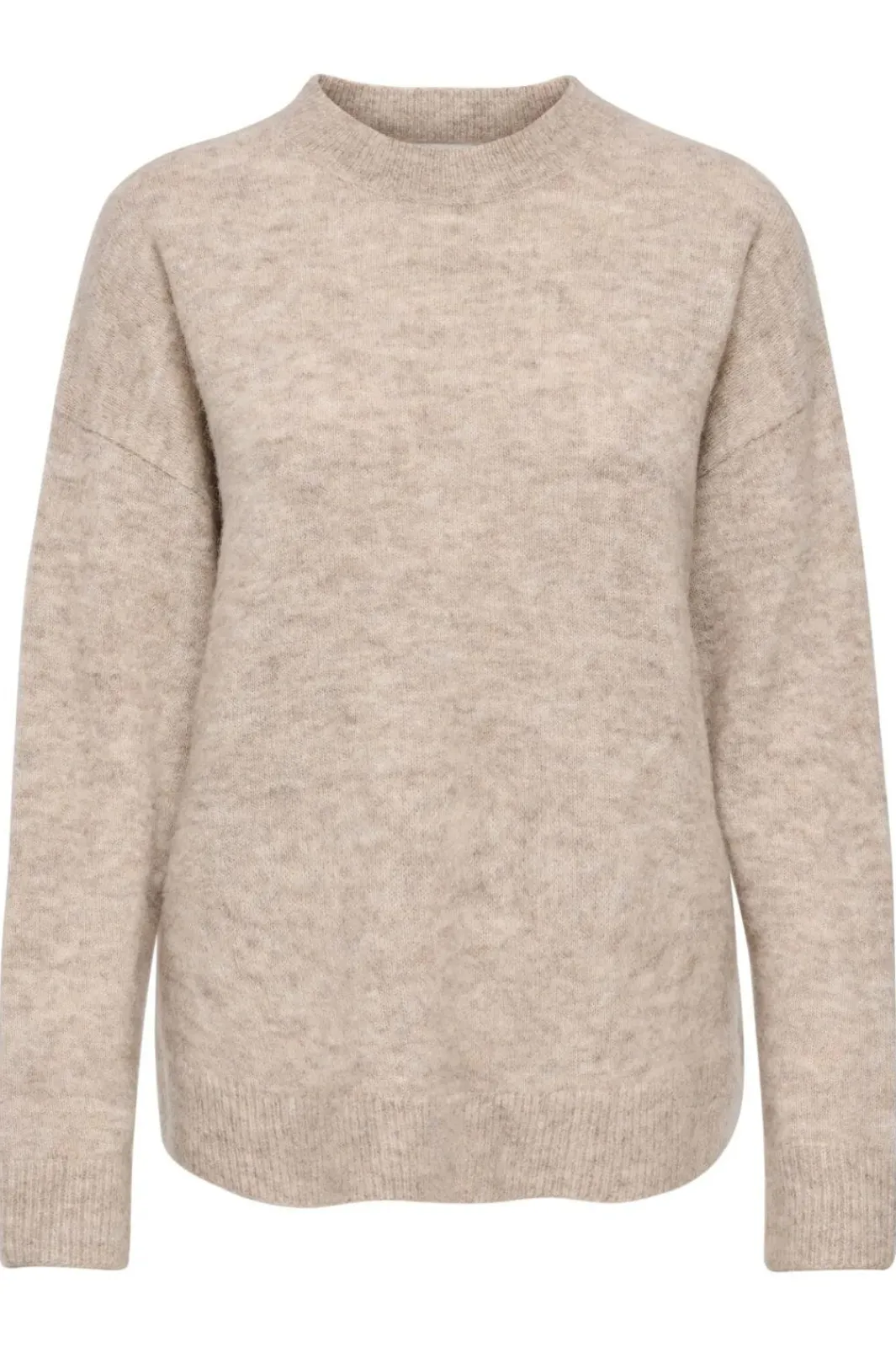 Best JDY luna L/S O-Neck Pullover Knt 4907506 Beige Melange