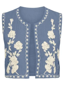 Best JDY marley S/L Embroidery Vest 4937516 Infinity