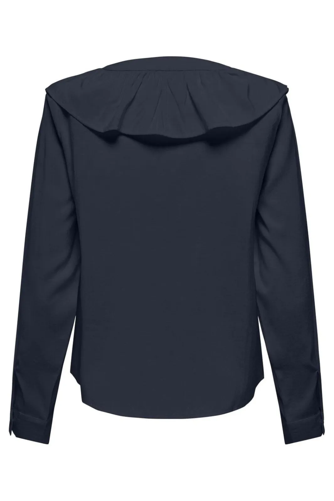 Hot JDY my Evie L/S V-Neck Frill Shirt 4902573 Total Eclipse