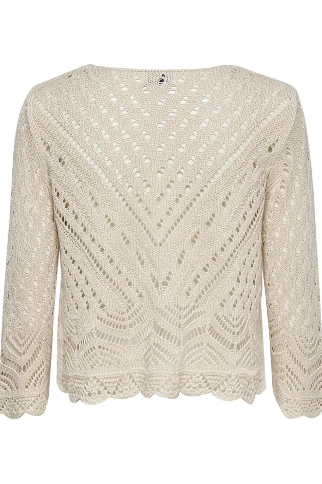 Outlet JDY new Sun 3/4 Cropped Pullover Knt 3453199 Tapioca