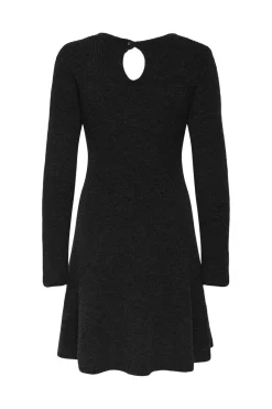 Hot JDY nova L/S V-Neck Skater Dress Knt 4907585 Black