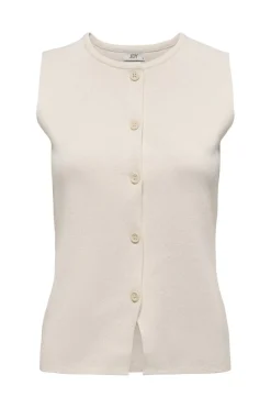Online JDY prime Life S/L On Fitted Vest Knt 4875928 Whitecap Gray