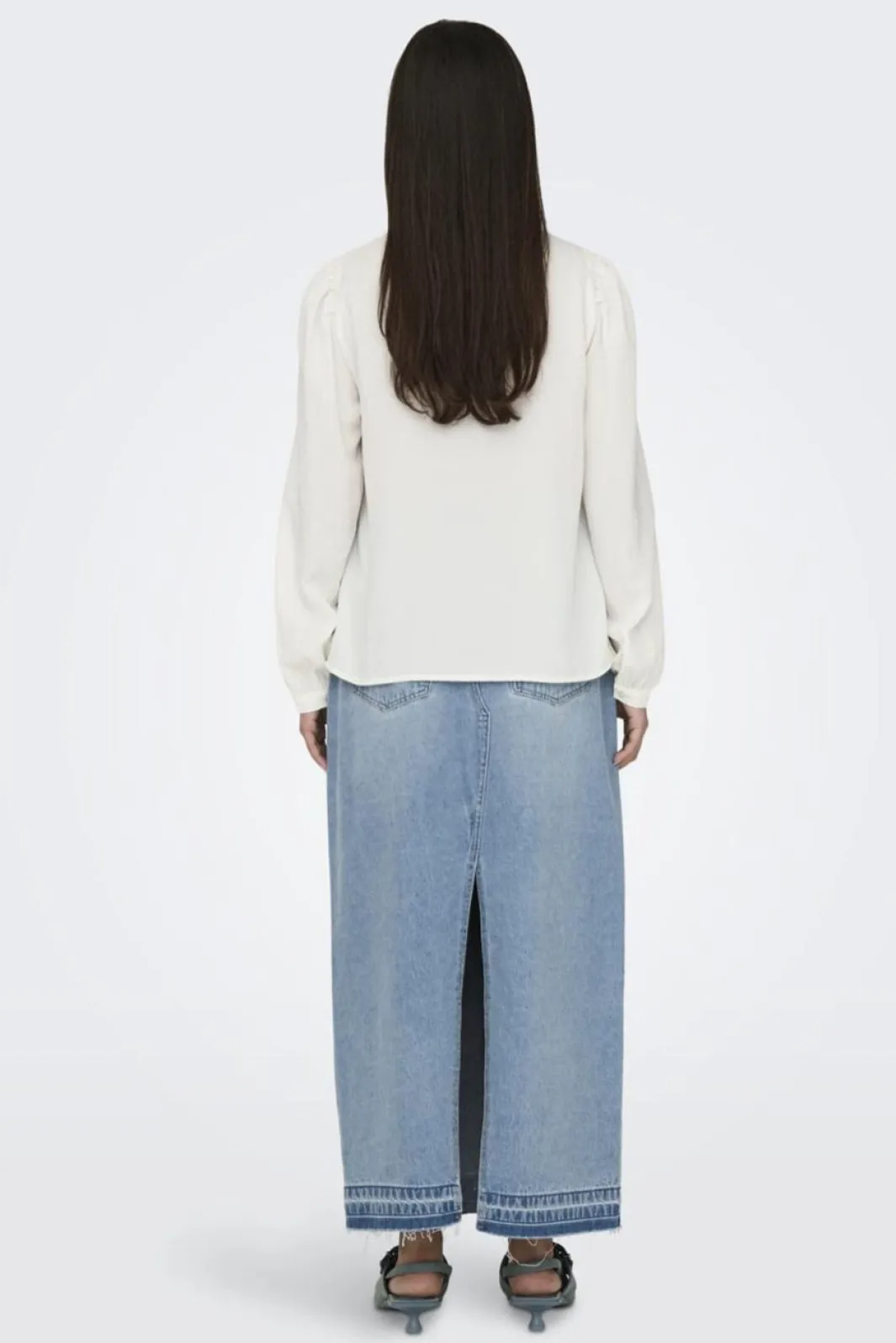 Best JDY rachel Life L/S Pintuck Top 4505028 Cloud Dancer