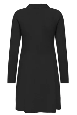 Hot JDY rosemary Life L/S Collar Dress Knt 4931987 Black