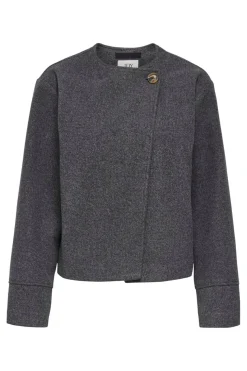 Best JDY rubin Life One Button Jacket Sij 5030032 Black Melange