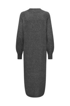 New JDY rue Life L/S Long Cardigan Knt 4376966 Dark Grey Melange