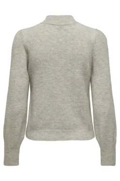 Best JDY rue Life L/S Pullover Knt 3716766 Chateau Gray Melange