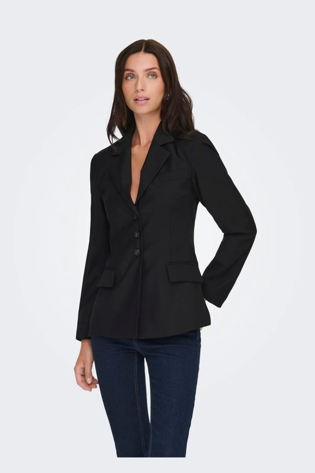 Online JDY sadie L/S Fitted Blazer Tlr 4909864 Black