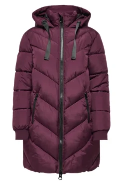 Outlet JDY skylar Life Hood Jacket 4892093 Fig Black