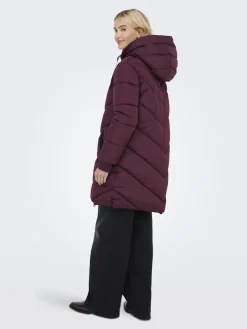 Outlet JDY skylar Life Hood Jacket 4892093 Fig Black