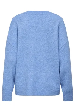 Discount JDY sonja L/S O-Neck Pullover Knt 4888615 Provence Melange