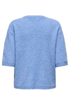 Sale JDY sonja S/S O-Neck Pullover Knt 4888620 Provence Melange