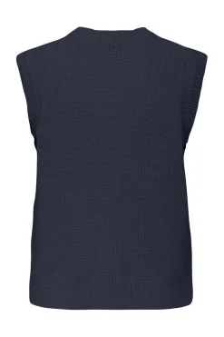 Sale JDY stella S/L O-Neck Vest Knt 4907532 Total Eclipse