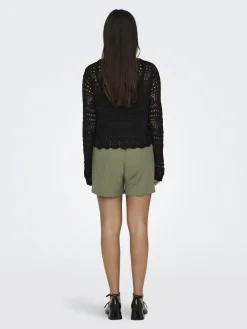 Hot JDY sun Lay L/S Boatneck Pullov. Knt 4453000 Black