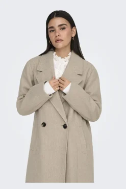 Sale JDY viola X-Long Coat Hab 4556615 Nature Melange