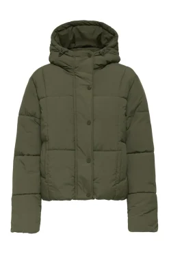 Online JDY wonder Short Hood Puffer Sij 4815520 Ivy Green