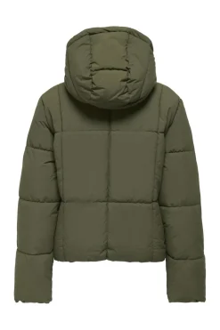 Online JDY wonder Short Hood Puffer Sij 4815520 Ivy Green
