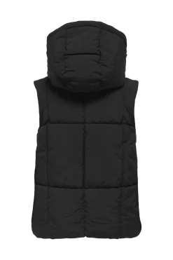 Clearance JDY wonder Short Hood Waistcoat Sij 4814368 Black