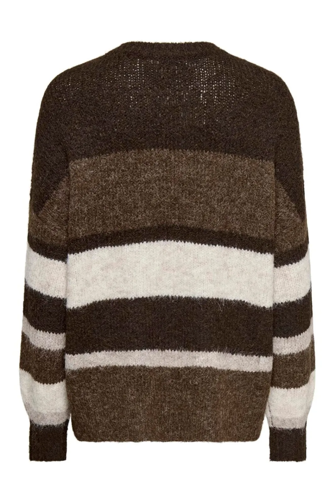 Online JDY zoey Life L/S On Colorblock Pull Knt 4989278 Chocolate Torte Shitake/ Birch Mel/ Chateau Gray