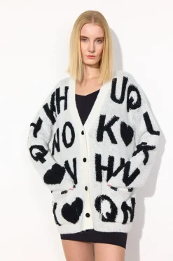 Discount Hunkøn Jenny Knit Cardigan 25681 White