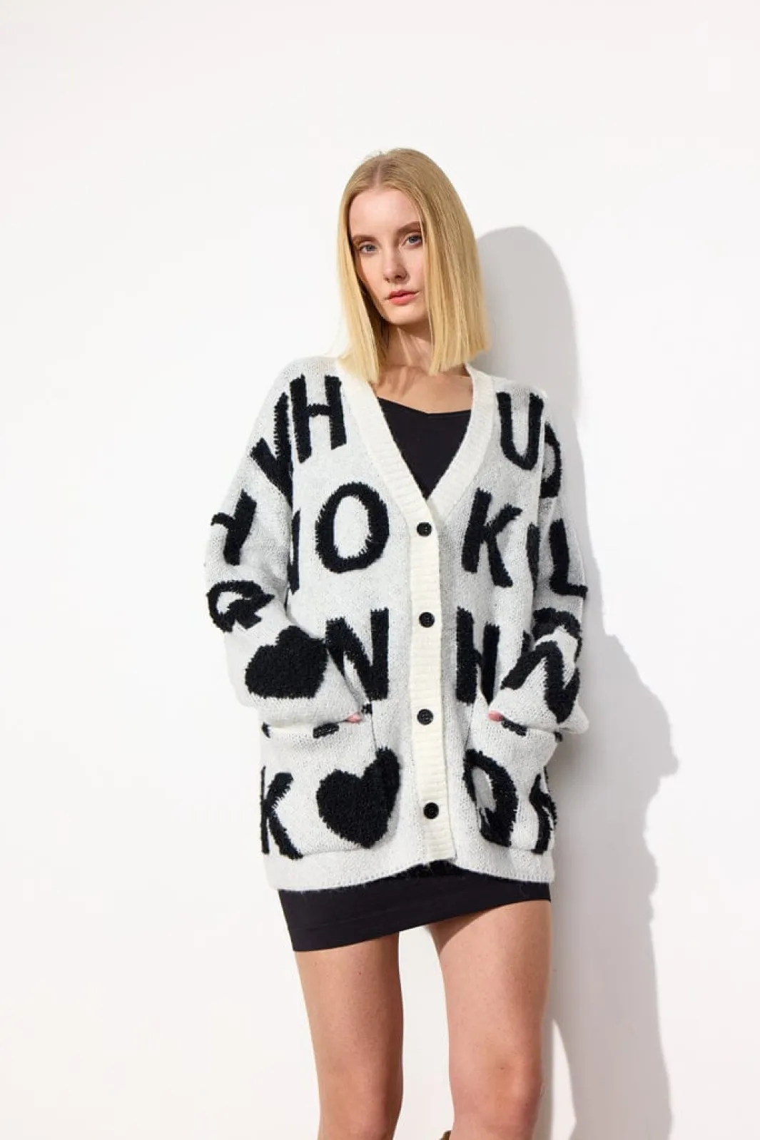 Discount Hunkøn Jenny Knit Cardigan 25681 White