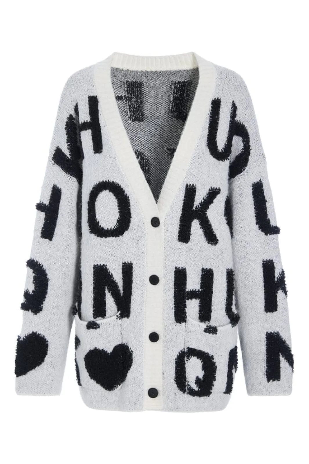 Discount Hunkøn Jenny Knit Cardigan 25681 White