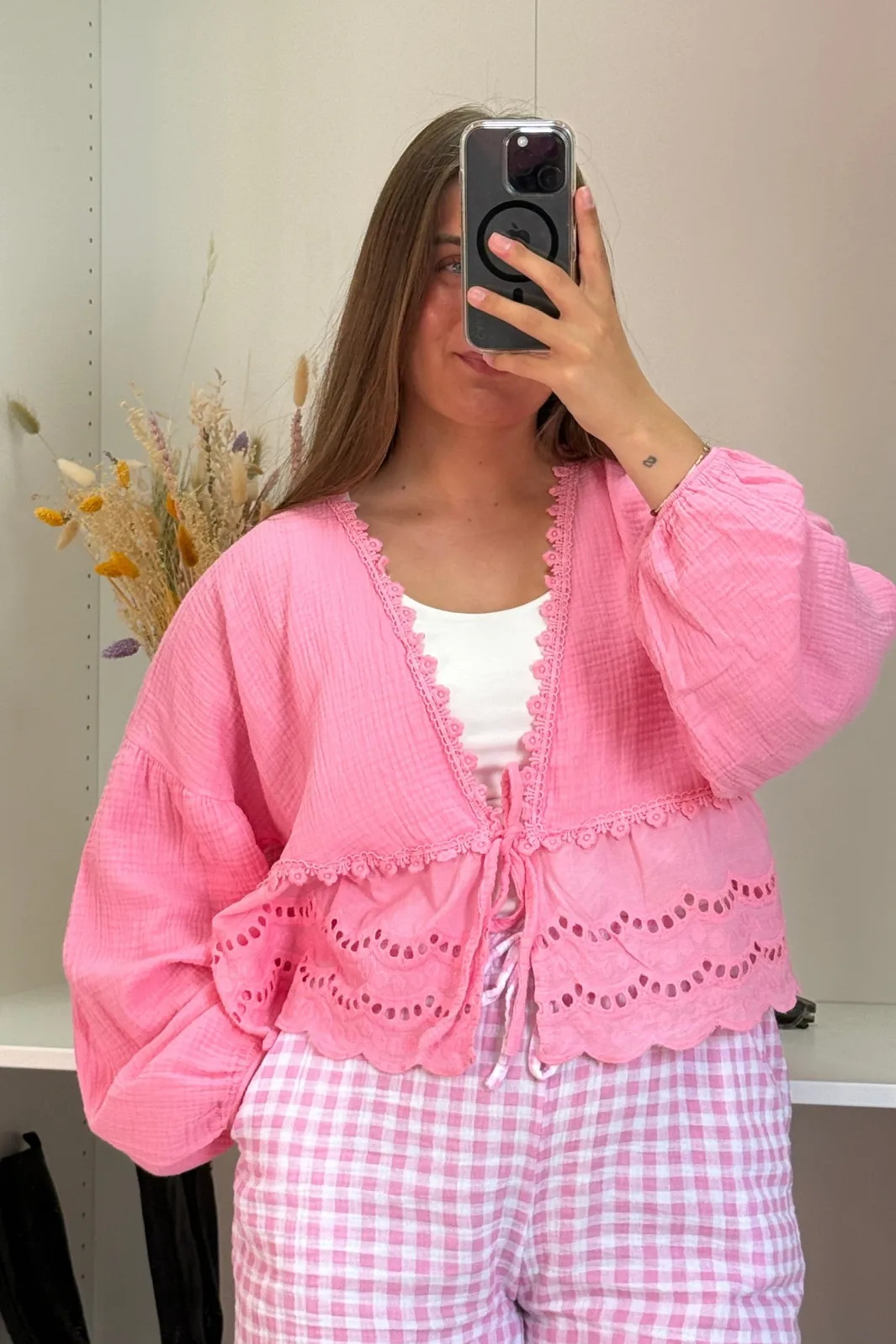 Hot A-bee Jenny Shirt Pink