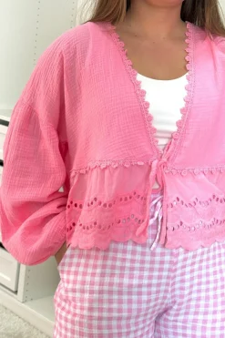 Hot A-bee Jenny Shirt Pink