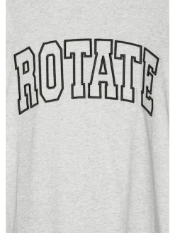 Online Rotate Jersey Ls T-shirt 1153281473 1473 Light Grey Melange