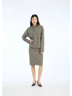 Best Rotate Jersey Midi Skirt1154742476 2476tarmac Comb.