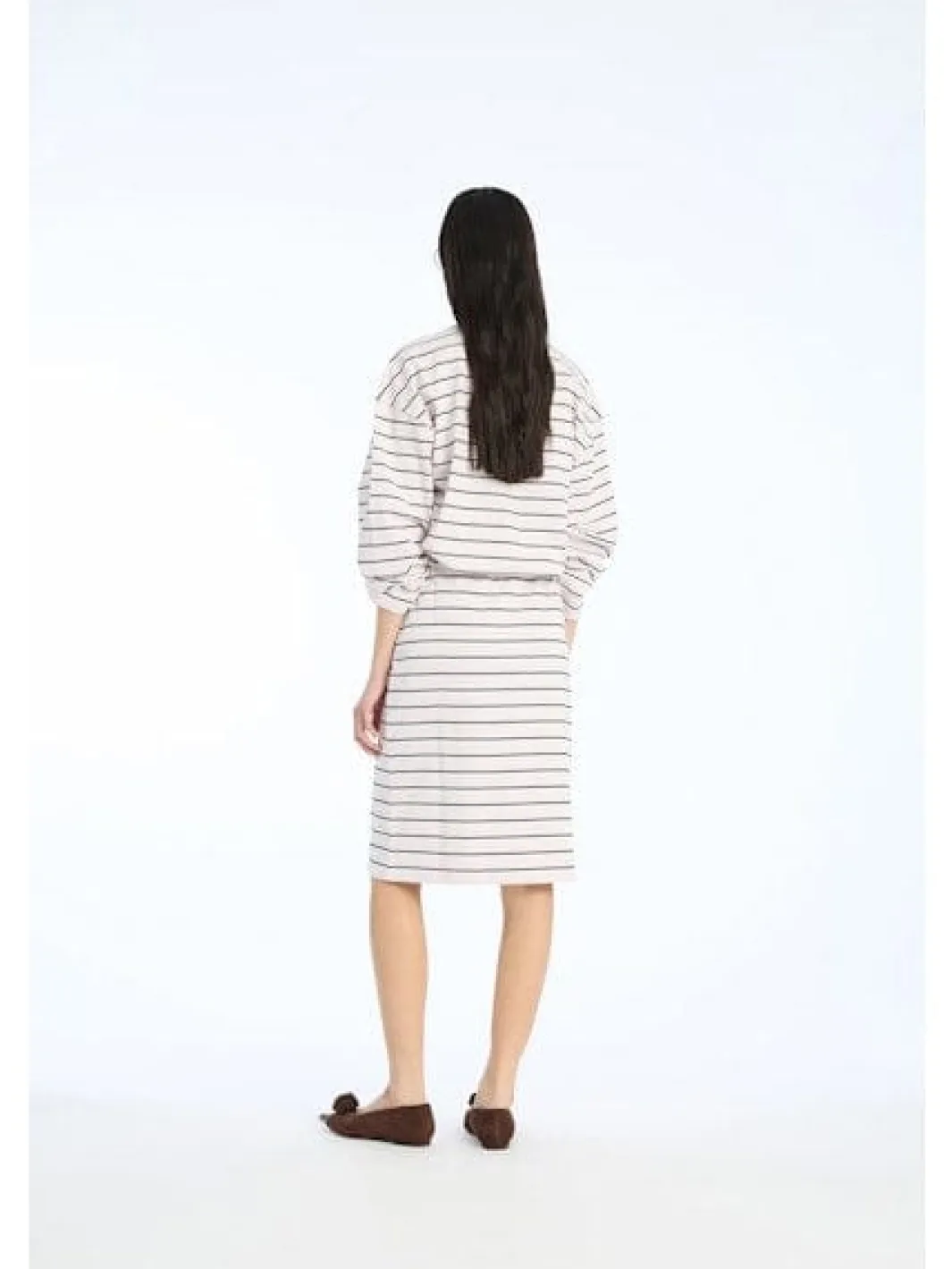 Best Rotate Jersey Midi Skirt 1154741810 1810 Orchid Ice Comb.