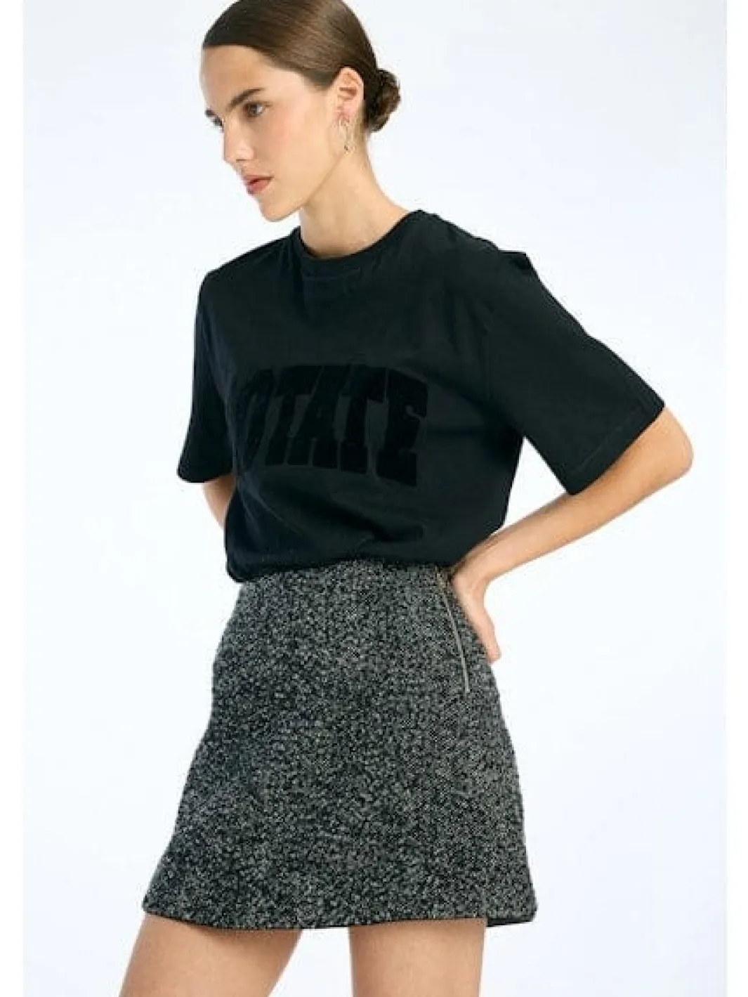 Sale Rotate Jersey Oversized T-shirt 115326100 100 Black