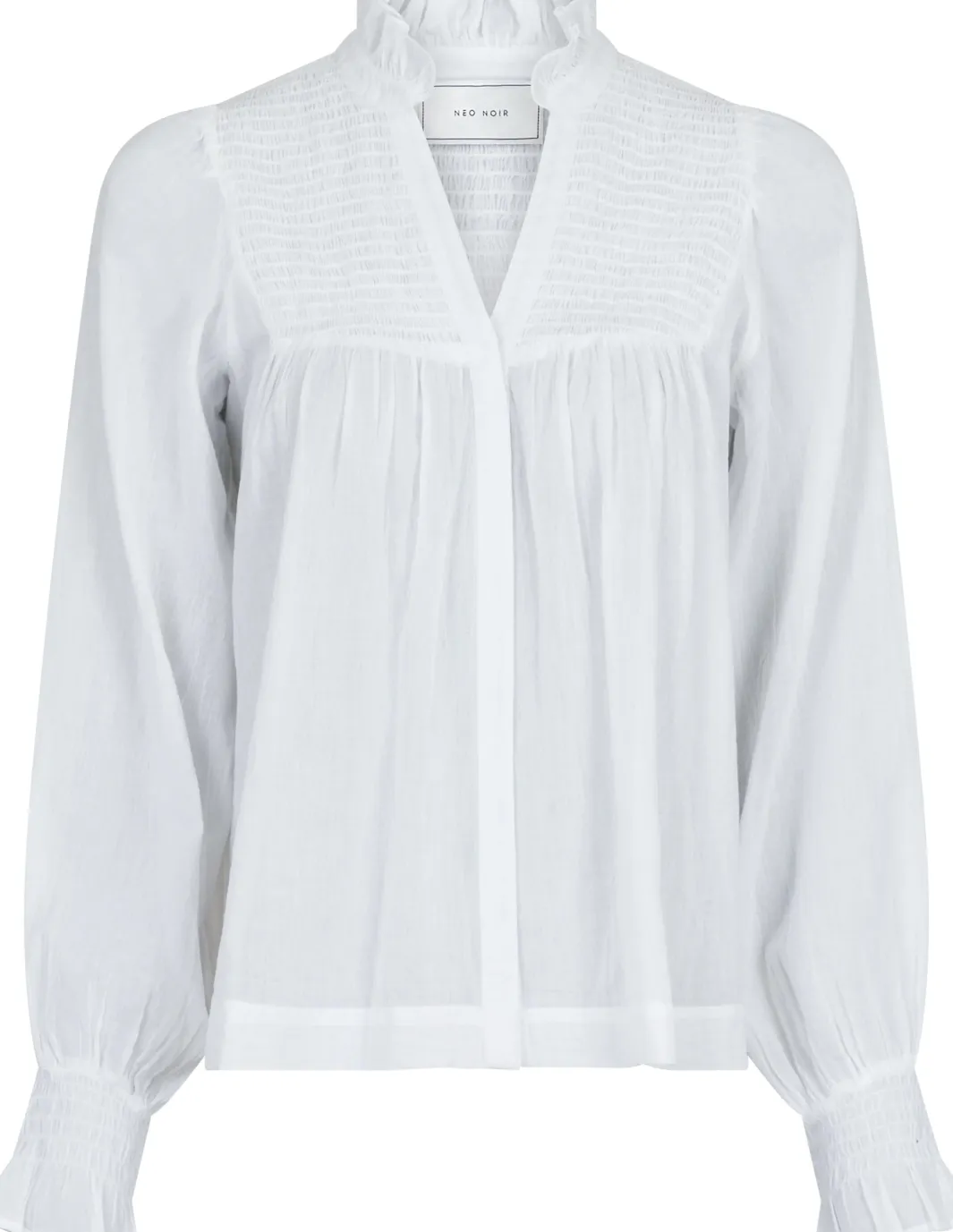 Best Neo Noir Jill S Voile Blouse White