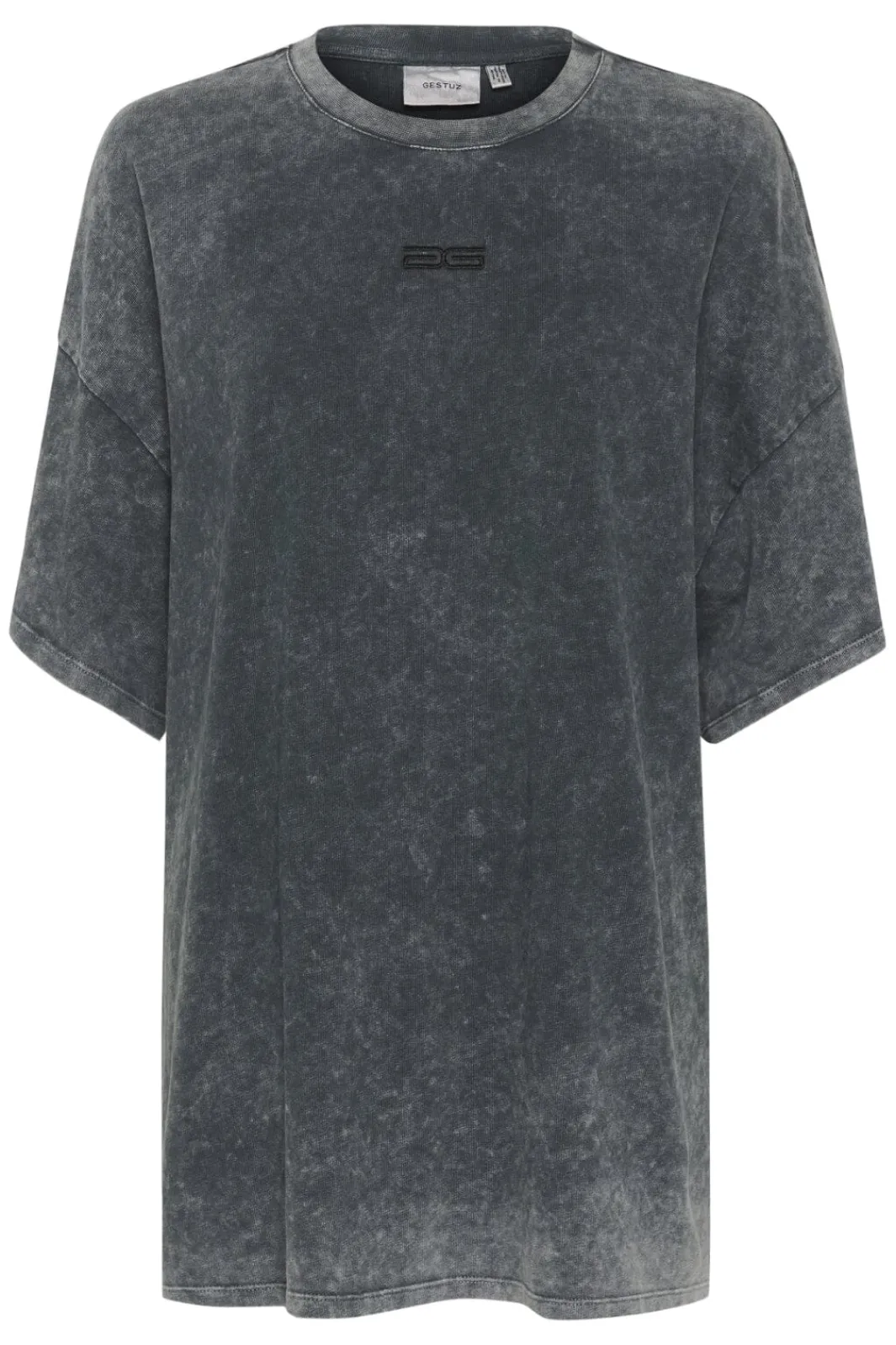Discount Gestuz Jiogz Oversize Tee 106053 Dark Grey Washed