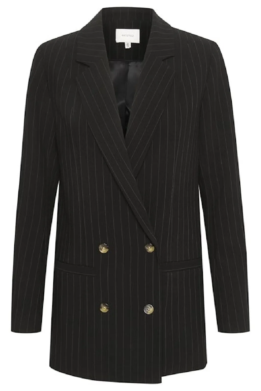 Sale Gestuz JoelleGZ pinstripe blazer NOOS black pinstripe