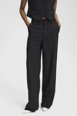 Sale Gestuz JoelleGZ pinstripe MW pants NOOS black pinstripe