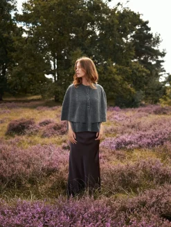 Best Neo Noir Josei Double Knit Cape 165798 130