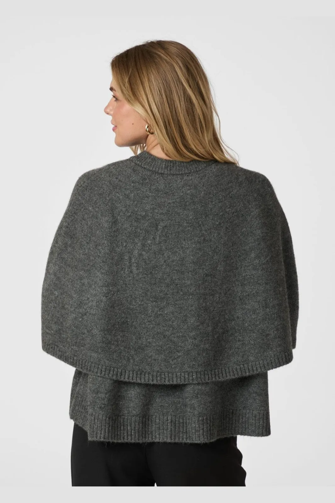Best Neo Noir Josei Double Knit Cape 165798 130