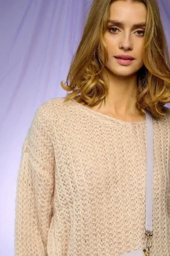 Discount Noella Joseph Knit Sweater 023 Beige