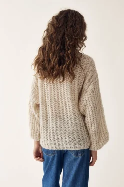 Discount Noella Joseph Knit Sweater 023 Beige