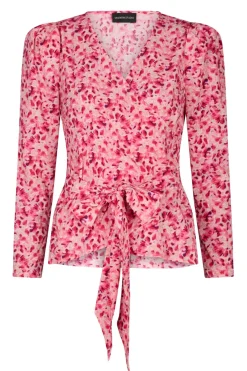 Clearance Valentin Studio Josie Ink Dots Blouse 165457 Pink 170